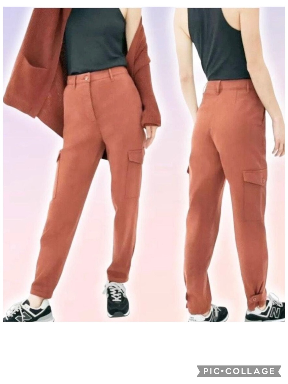 Aritzia Wilfred Free Modern Cargo Pant Mocha Sorbet Brown Size 4 NWOT